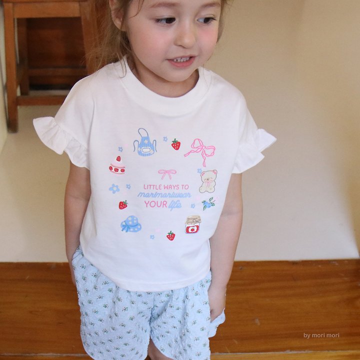 Mori Mori - Korean Children Fashion - #toddlerclothing - Picnic Tee - 5