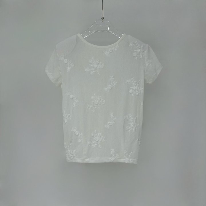Neroli36 - Korean Women Fashion - #momslook - H Daisy Embroidered Cardigan - 3