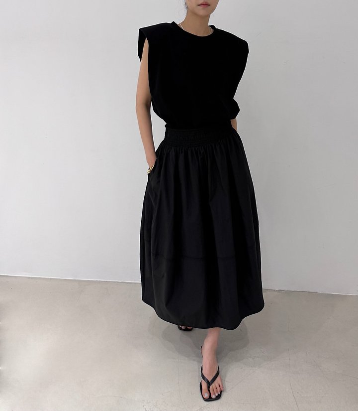 Neroli36 - Korean Women Fashion - #momslook - More Padded Tee - 10