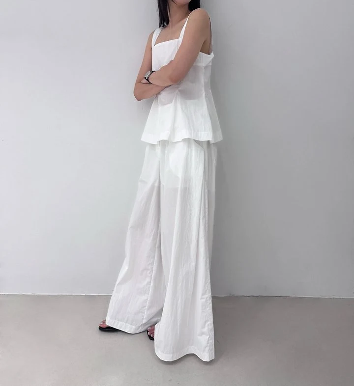 Neroli36 - Korean Women Fashion - #momslook - H Pale Pants - 6