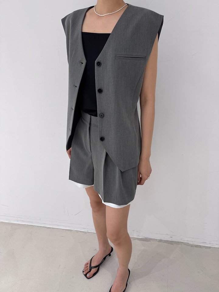 Neroli36 - Korean Women Fashion - #womensfashion - H Lara Vest - 5