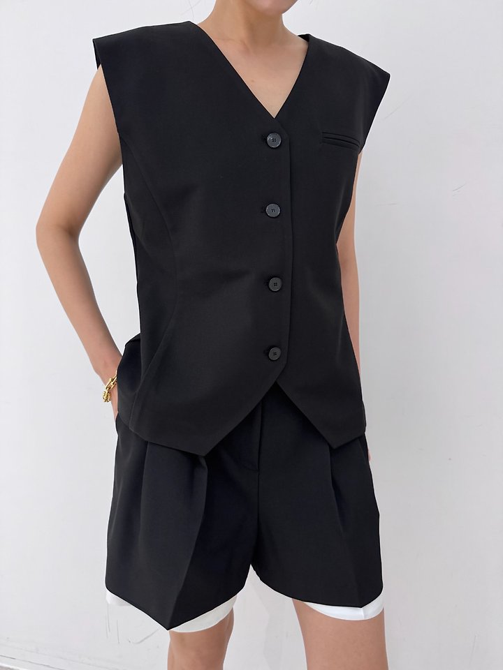 Neroli36 - Korean Women Fashion - #womensfashion - H Lara Vest - 9