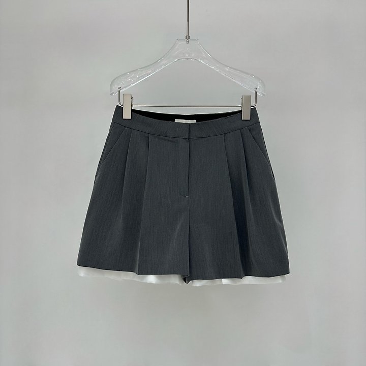 Neroli36 - Korean Women Fashion - #womensfashion - Retro Pleated Shorts - 2