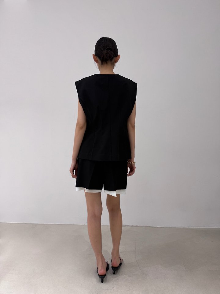 Neroli36 - Korean Women Fashion - #womensfashion - Retro Pleated Shorts - 8