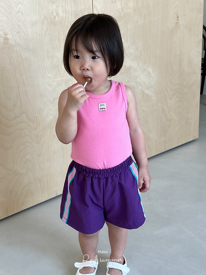 Neu - Korean Baby Fashion - #babyclothing - Fitted Sleeveless Top - 11