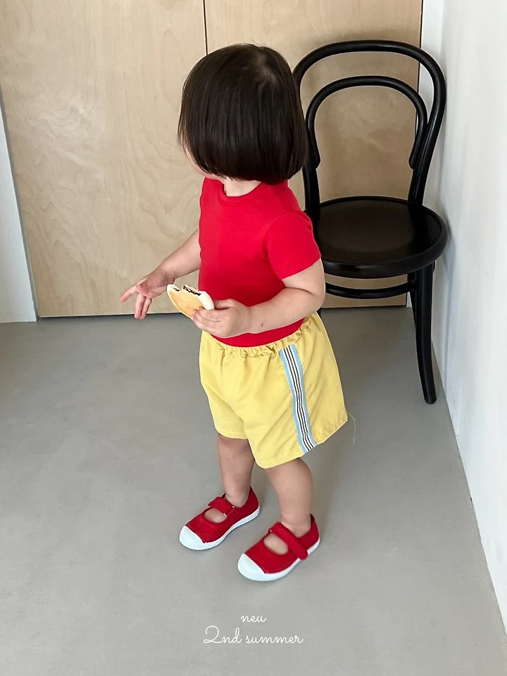 Neu - Korean Baby Fashion - #babyootd - Short Tape Pants - 7