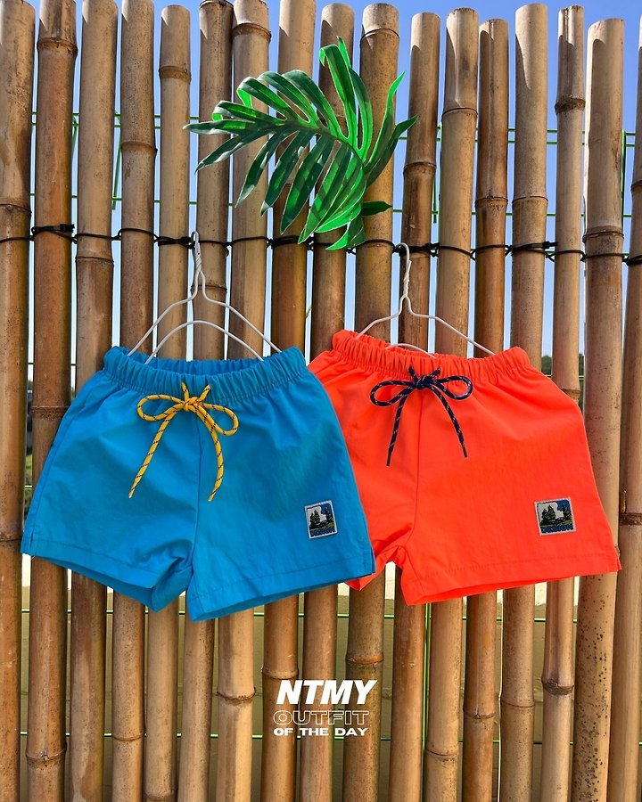 Nice To Meet You - Korean Children Fashion - #childofig - Ocean Swim Pants - 5