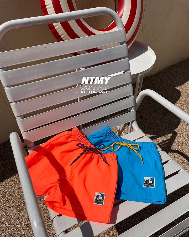 Nice To Meet You - Korean Children Fashion - #childofig - Ocean Swim Pants - 6