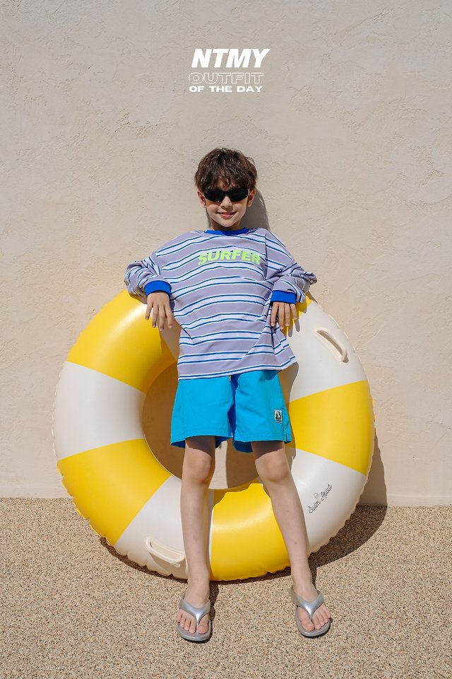 Nice To Meet You - Korean Children Fashion - #childofig - ST Marine Rash Guard - 4