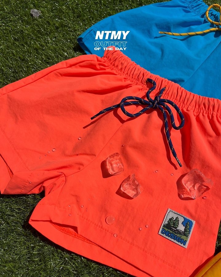 Nice To Meet You - Korean Children Fashion - #childrensboutique - Ocean Swim Pants - 7