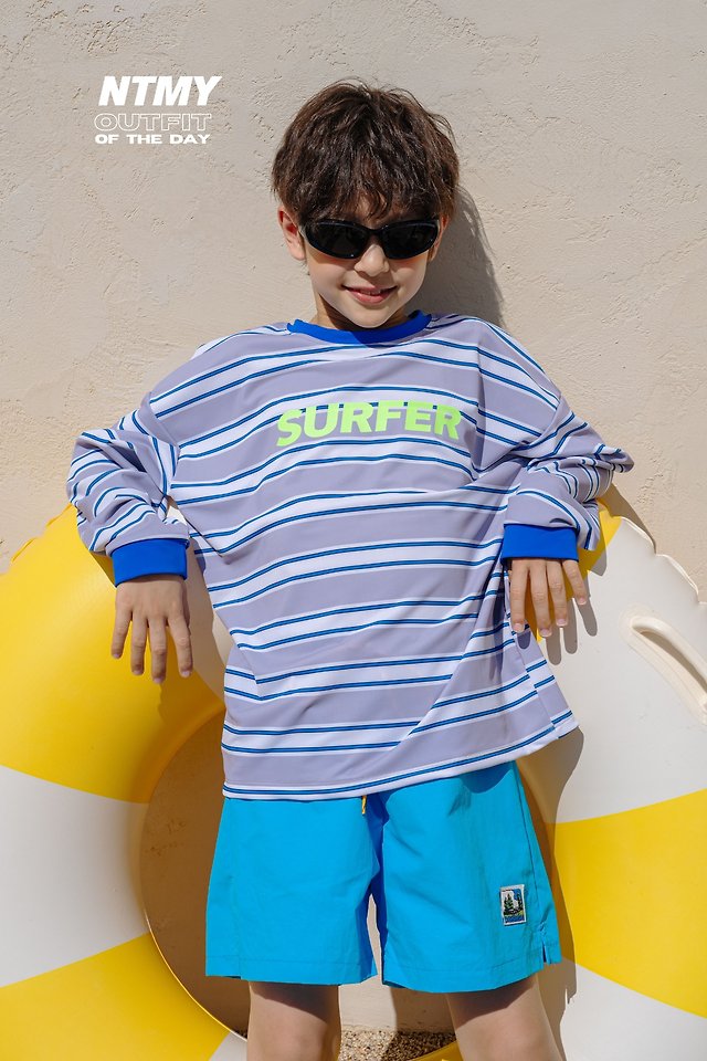 Nice To Meet You - Korean Children Fashion - #childrensboutique - ST Marine Rash Guard - 5