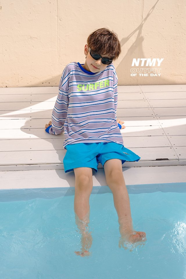 Nice To Meet You - Korean Children Fashion - #designkidswear - Ocean Swim Pants - 8