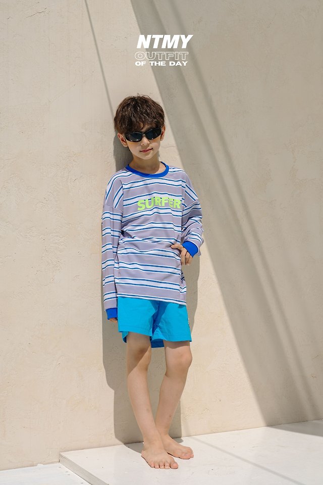 Nice To Meet You - Korean Children Fashion - #discoveringself - Ocean Swim Pants - 9