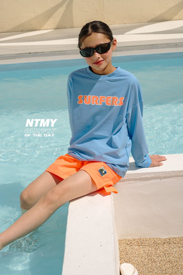 Nice To Meet You - Korean Children Fashion - #fashionkids - Surfer Rash Guard - 9
