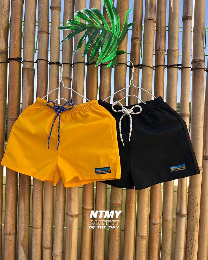 Nice To Meet You - Korean Children Fashion - #kidsshorts - Surf Swim Pants - 12