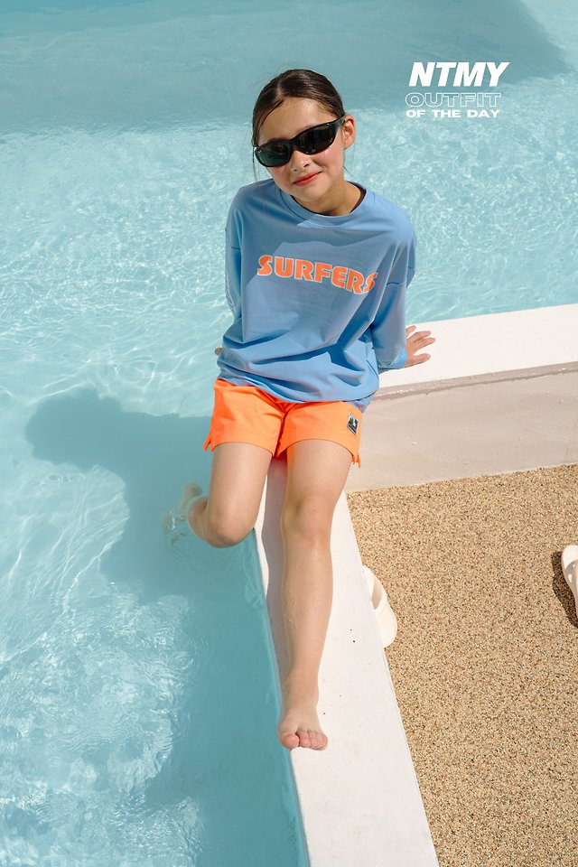Nice To Meet You - Korean Children Fashion - #kidsshorts - Ocean Swim Pants - 11