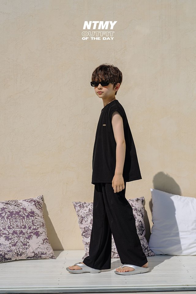 Nice To Meet You - Korean Children Fashion - #littlefashionista - Cool Breeze Set - 4