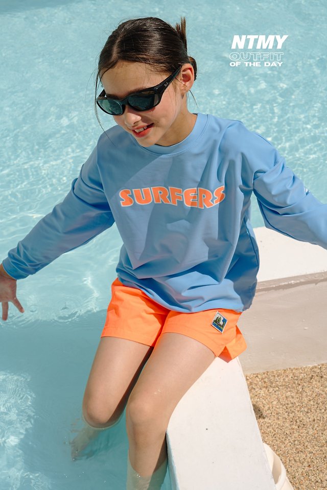 Nice To Meet You - Korean Children Fashion - #minifashionista - Ocean Swim Pants - 3