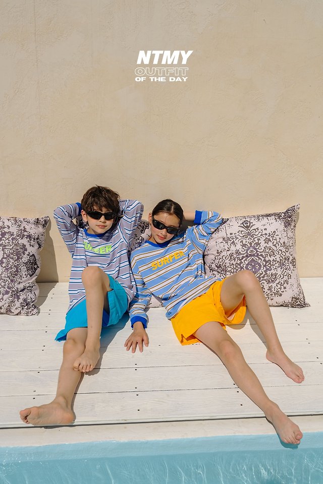 Nice To Meet You - Korean Children Fashion - #minifashionista - ST Marine Rash Guard