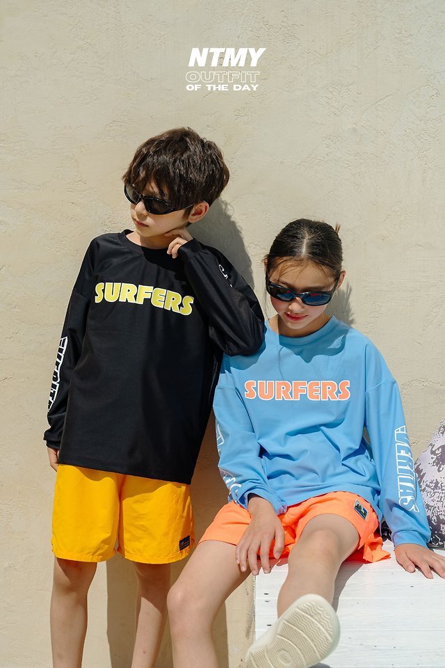 Nice To Meet You - Korean Children Fashion - #prettylittlegirls - Surfer Rash Guard - 3