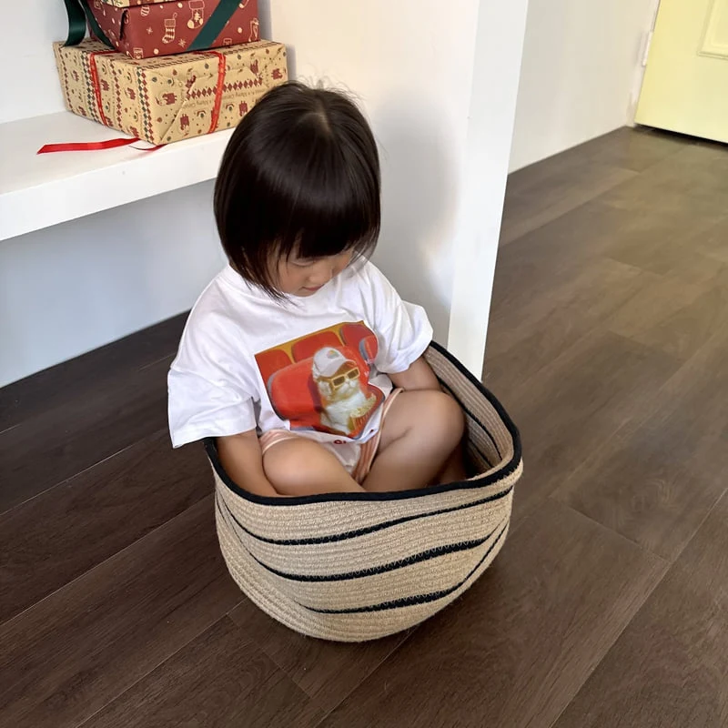 Night Bebe - Korean Children Fashion - #prettylittlegirls - Movie Cat Short Sleeve Tee - 4