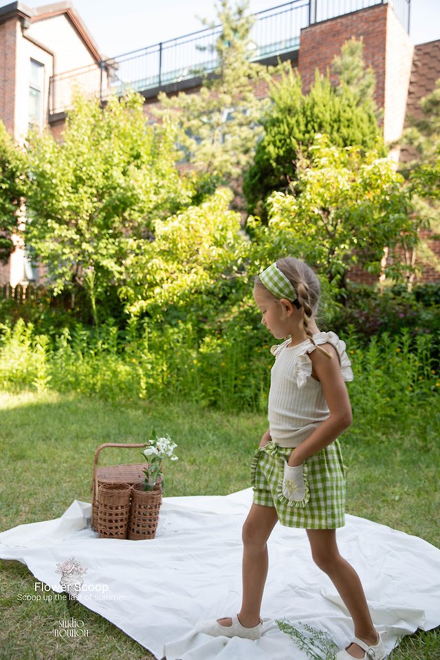 Nounou - Korean Children Fashion - #childofig - Flower Coop Shorts - 7