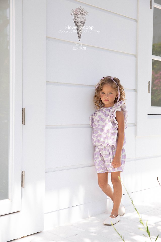 Nounou - Korean Children Fashion - #designkidswear - Summer Frill Set - 10