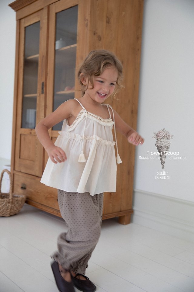 Nounou - Korean Children Fashion - #designkidswear - Susu Rib Blouse - 9