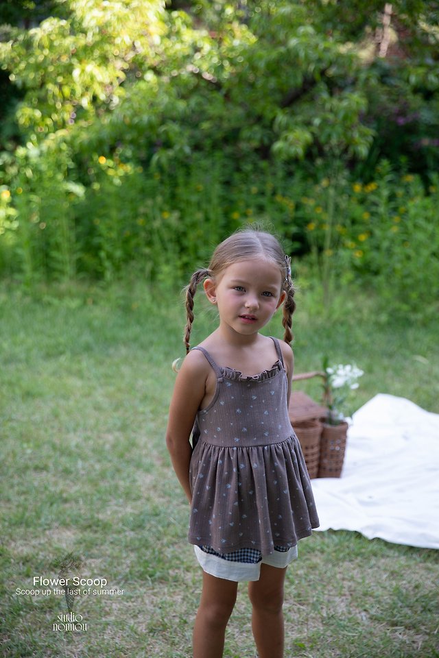 Nounou - Korean Children Fashion - #designkidswear - Lovely Sleeveless Top - 7