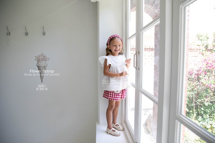 Nounou - Korean Children Fashion - #designkidswear - Flower Coop Shorts - 10