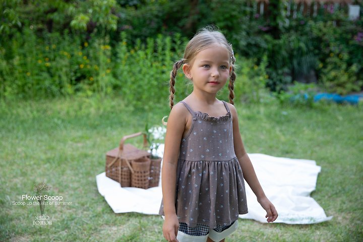 Nounou - Korean Children Fashion - #fashionkids - Lovely Sleeveless Top - 9