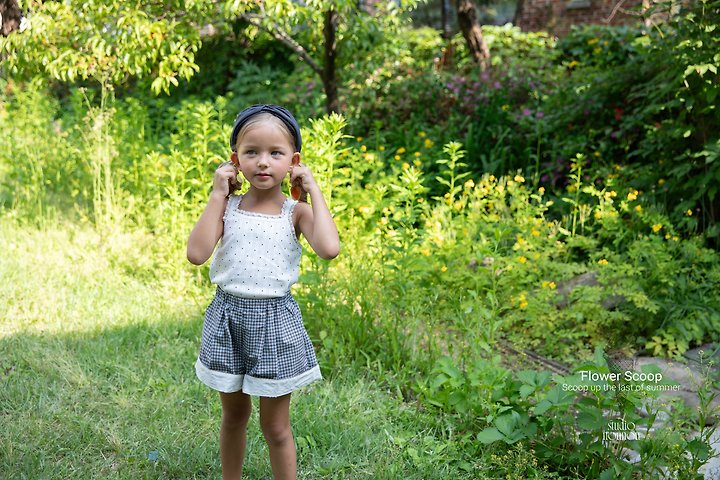 Nounou - Korean Children Fashion - #fashionkids - Ribbon Check Shorts - 9