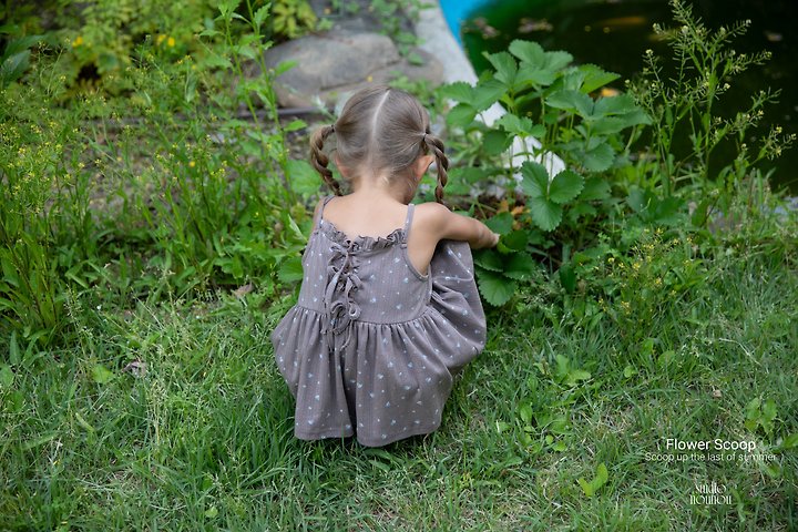 Nounou - Korean Children Fashion - #kidsshorts - Lovely Sleeveless Top - 10