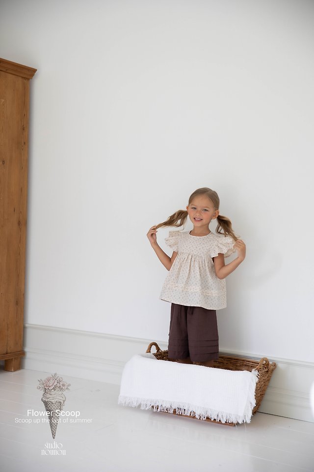Nounou - Korean Children Fashion - #kidsshorts - Wing Blouse - 12