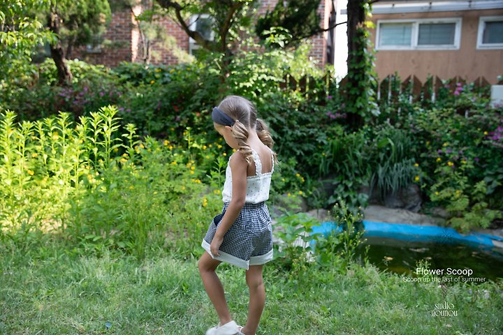Nounou - Korean Children Fashion - #kidsshorts - Dot Sleeveless Top - 11
