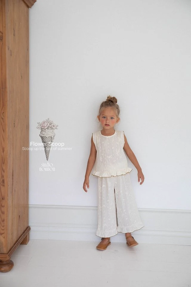 Nounou - Korean Children Fashion - #kidsshorts - Hey Set - 4