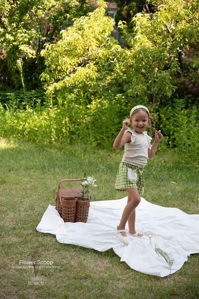 Nounou - Korean Children Fashion - #littlefashionista - Flower Coop Shorts - 3