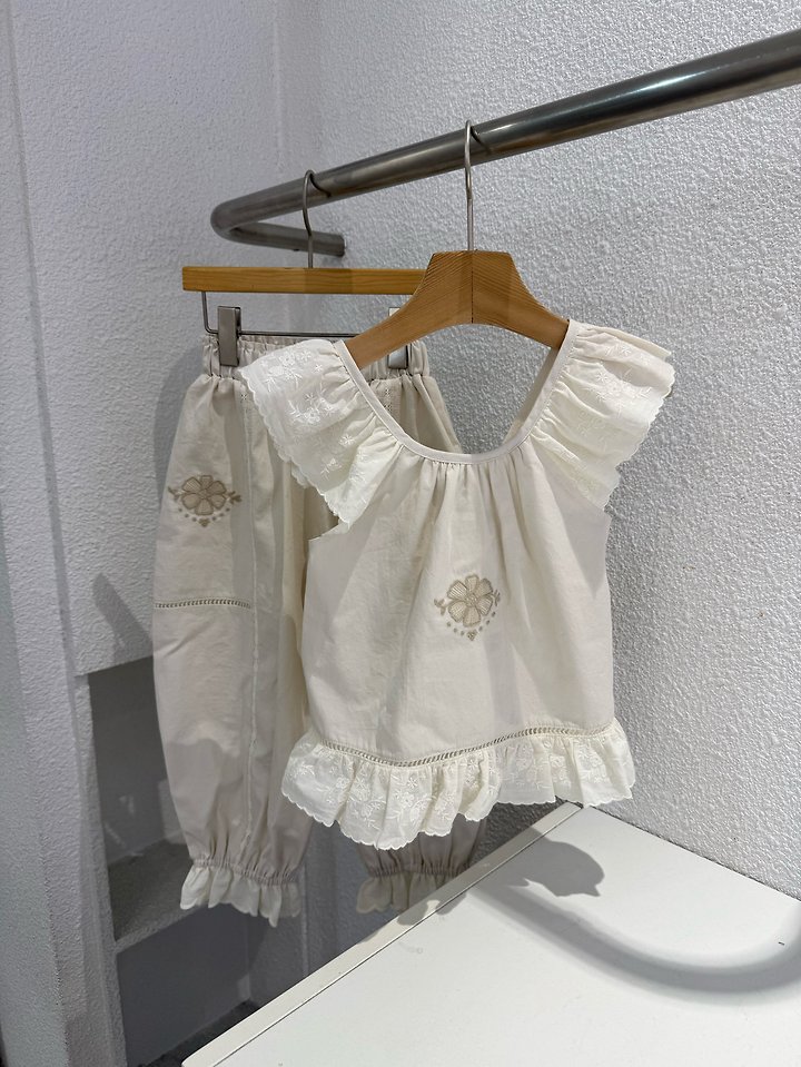 Nounou - Korean Children Fashion - #minifashionista - Como Blouse - 9