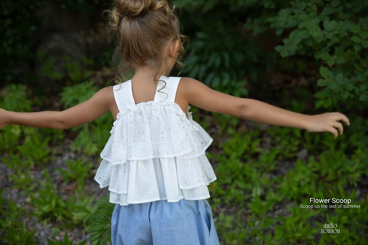 Nounou - Korean Children Fashion - #minifashionista - Summer Cancan Top - 7