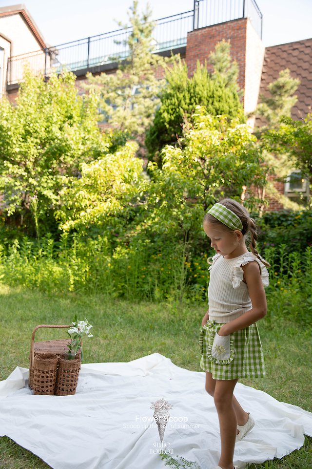 Nounou - Korean Children Fashion - #prettylittlegirls - Flower Coop Shorts - 6