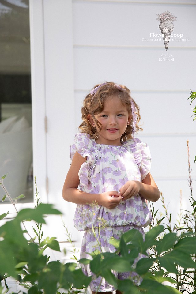 Nounou - Korean Children Fashion - #todddlerfashion - Summer Frill Set - 5