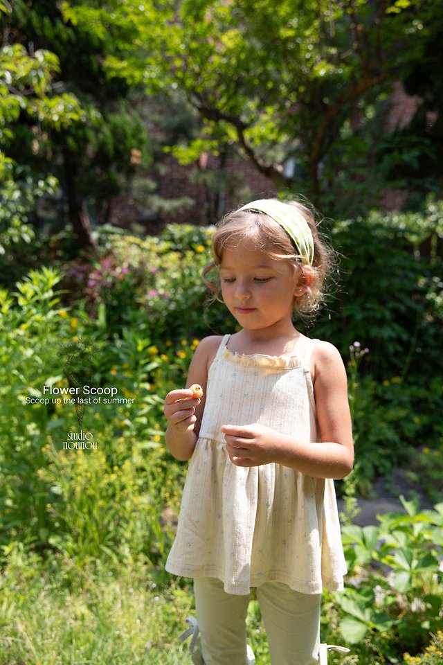 Nounou - Korean Children Fashion - #todddlerfashion - Lovely Sleeveless Top - 2