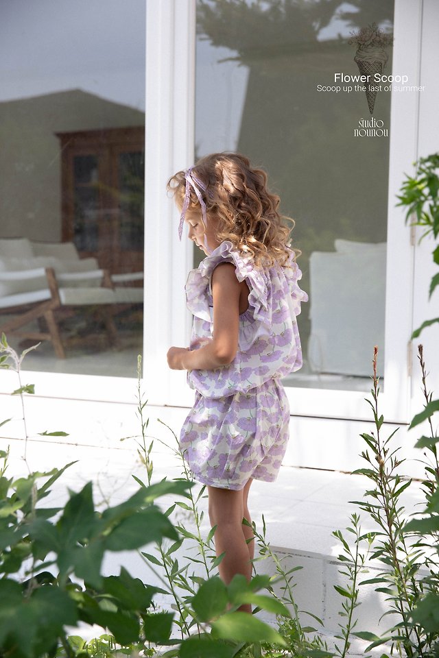 Nounou - Korean Children Fashion - #toddlerclothing - Summer Frill Set - 6