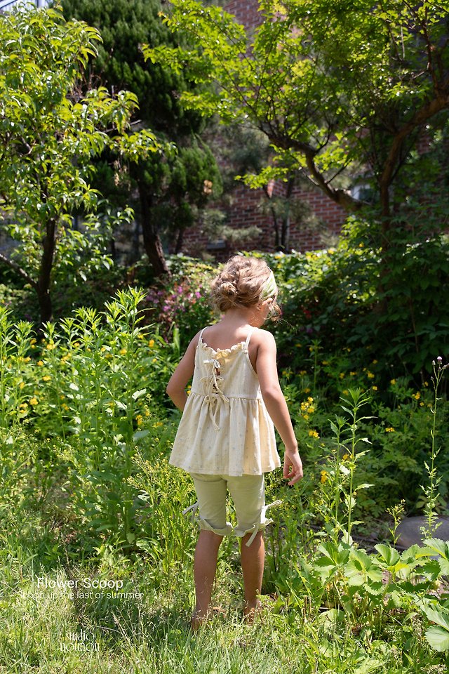 Nounou - Korean Children Fashion - #toddlerclothing - Lovely Sleeveless Top - 3