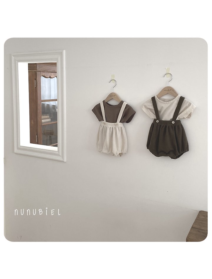 Nunubiel - Korean Baby Fashion - #babyboutiqueclothing - Root Romper - 9