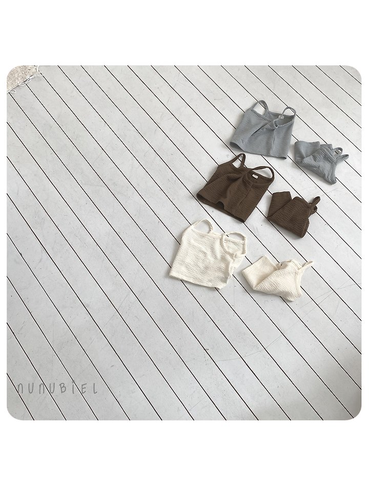 Nunubiel - Korean Baby Fashion - #babygirlfashion - Baby Yoyo Sleeveless - 4