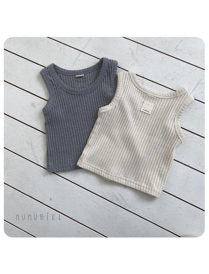 Nunubiel - Korean Baby Fashion - #babylifestyle - Baby Muffin Sleeveless - 2
