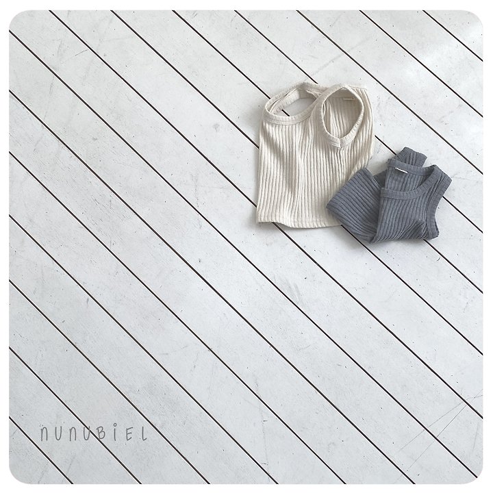 Nunubiel - Korean Baby Fashion - #babylifestyle - Muffin Sleeveless