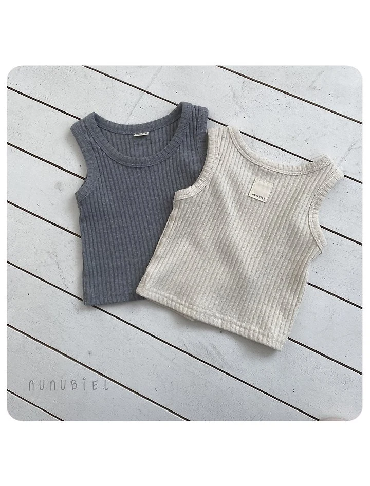 Nunubiel - Korean Baby Fashion - #babyoninstagram - Muffin Sleeveless - 2