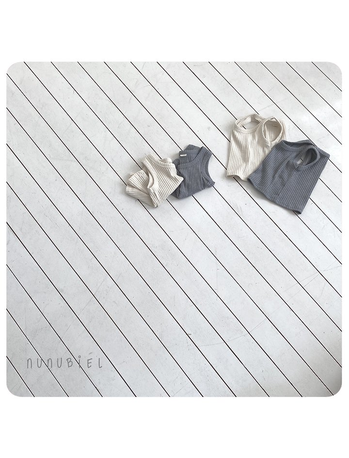 Nunubiel - Korean Baby Fashion - #babyoninstagram - Baby Muffin Sleeveless - 4